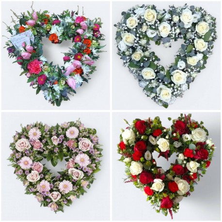 Heart Sympathy Tribute