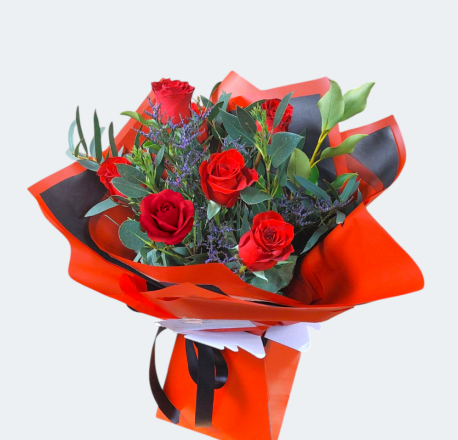 6 Red Rose Bouquet