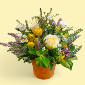 Easter Coffee Table Flowers